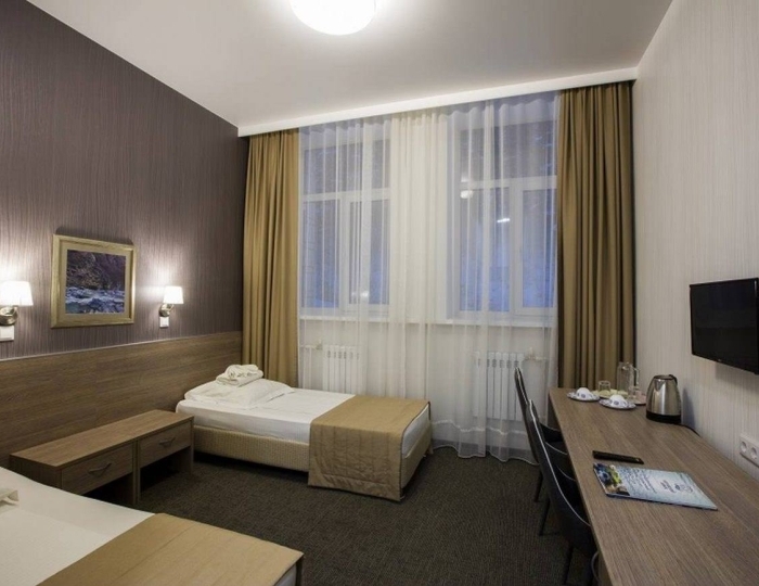 Двухместный номер первой категории Комфорт при одноместном размещении - Санаторий «Алтайский замок» Белокуриха